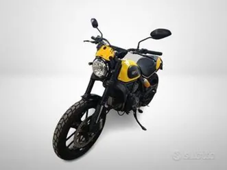 ducati scrambler - icon (yellow)