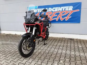 honda africa twin crf1100 48000er kd gemacht, viel zub