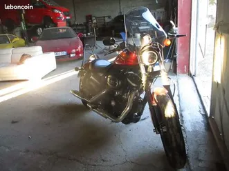 harley davidson 883 sportster iron 53cv - dommage divers