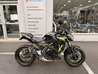 kawasaki z 650 2020 650 cm3 | moto roadster | 22 135 km | noir | 77100 meaux