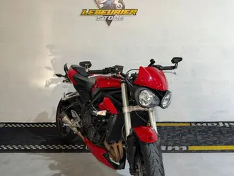 triumph street triple 660 bridable a2 - 2017 - 38964km - garantie - très bon état