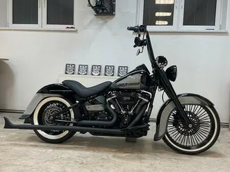 harley davidson softail chicano ape lenker big spoke led tüv neu