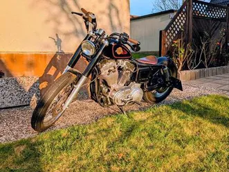harley davidson sportster 883 old school bobber 5 gang