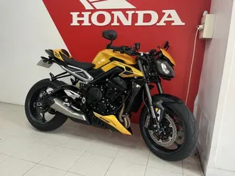 triumph street triple 765 rs 2023 765 cm3 | moto roadster | 1 107 km | jaune | 85100 les sables d'olonne