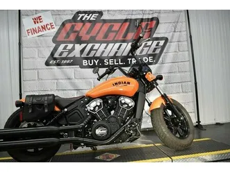 2022 indian scout abs icon riot orange/black