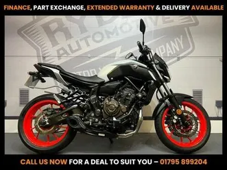 2019 19 yamaha mt-07 700 abs hyper-naked petrol manual euro 4 (75 ps)
