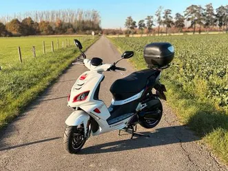 peugeot speedfight 4, 125er sonderedition, weiß