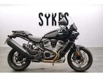 2021 harley-davidson ra1250s pan america special with arh in vivid black