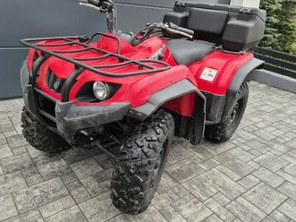 yamaha grizzly 350. nowy kufer. automat. 4x4. nowe opony. zawieszenie kojszówka