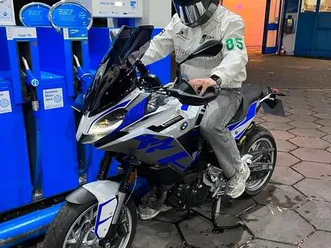 f900 xr a2 remus sportauspuff und großem koffer