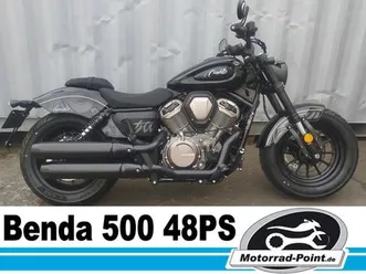 benda chinchilla 500 v2 bobber, cruiser, chopper vorführfahrzeug!