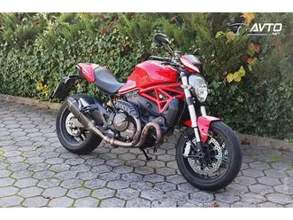 ducati monster 821 stripe video