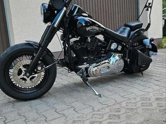 harley davidson fxst softail 1400 ccm umbau