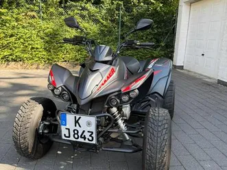 kymco maxxer 300 s t lof – matt grey metallic (rotes dekor)