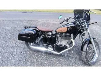 suzuki ls 650 custom neue lackierung, neue renovierung