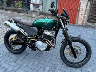 honda slr 650 scrambler unikat cafe racer winterpreis