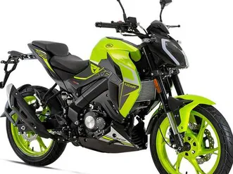keeway rkf 125 ccm motorrad nakedbike neongrün