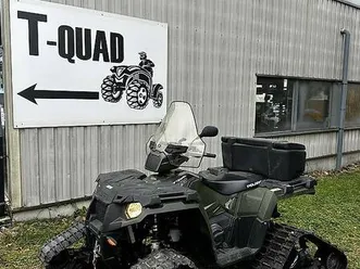 atv quad 4x4 : polaris sportsman 570 + chenilles/raupen