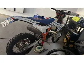 ktm 300 exc sixday bianco