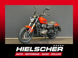 qj motor srv 12 125 abs 2-zylinder chopper neu