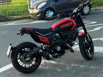 ducati scrambler full throttle rosso