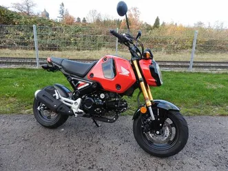 honda msx125 grom, nur 614 km, top!