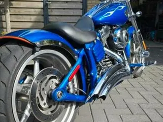 prachtige harley davidson rocker c zeer lage km stand — motoren | harley-davidson — marktplaats