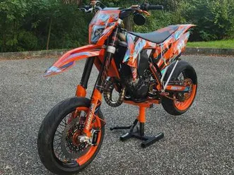 ktm 125 exc arancione