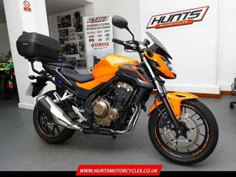 2017, '17 honda cb500f. heated grips, top box, a2 legal. great value. £3,495