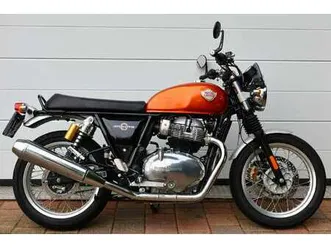 royal enfield interceptor int 650 twin abs oranje