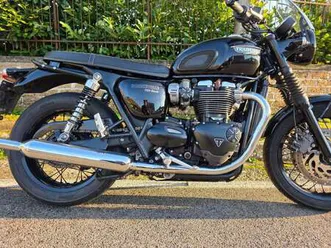 triumph bonneville t120 black nero