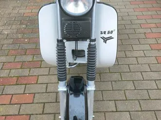 verkaufe simson sr50 mit papiere, bj.1989, 4 gang motor.