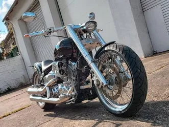 yamaha xvs 650 thunderbike komplett-umbau - mega look „ showbike“