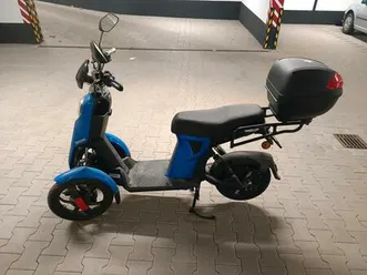 elektro roller dohann blau