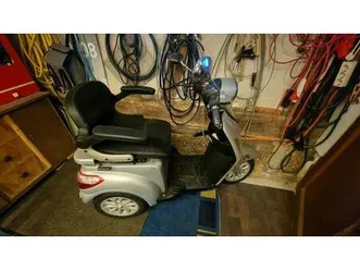 nova elektromobil seniorenmobil roller 3 rad silber