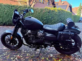 hyosung gv 125 bobber absolut top und ein hingucker b196