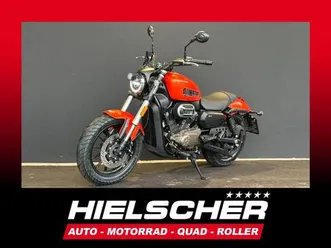 qj motor srv 12 125 abs 2-zylinder chopper neu