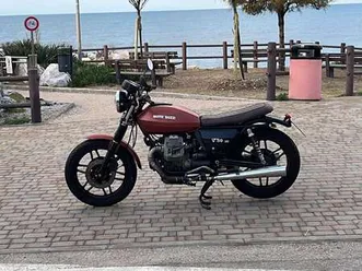 moto guzzi v 50 terza serie marrone