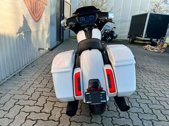 harley-davidson flhx street glide white onyx p