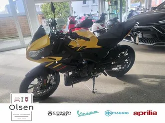 aprilia tuono 125 e5+ viper yellow