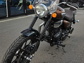 royal enfield meteor 350 springergabel custom