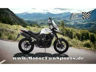 motorrad motron x-nord 125 *neu* + kofferset statt 3999€