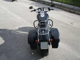 harley-davidson dyna fat bob nero
