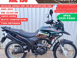 honda xre 190 adventure special edition abs
