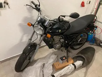 muz rt 125 schwarz - 2003 - inklusive viele ersatzteile