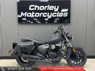 keeway superlite 125 cc black 11 miles, black, custom cruiser learner