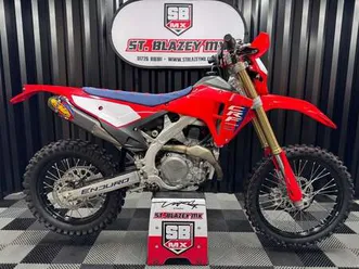brand new 2025 honda crf 450 rx enduro bike - fmf edition - save £800