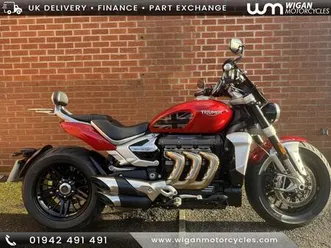 triumph rocket iii triumph 3 r, 2020/69, just 7,476 miles covered, extras fitted 2458 cc