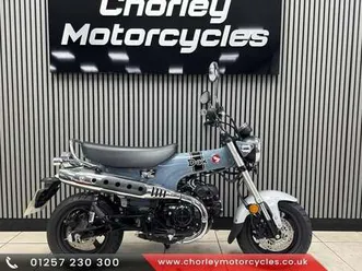 honda st 125 cc dax monkey bike 1760 miles commuter fun learner legal
