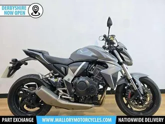 honda cb1000r silver 2009 - hiss, r&g crash bungs, r&g radiator guard